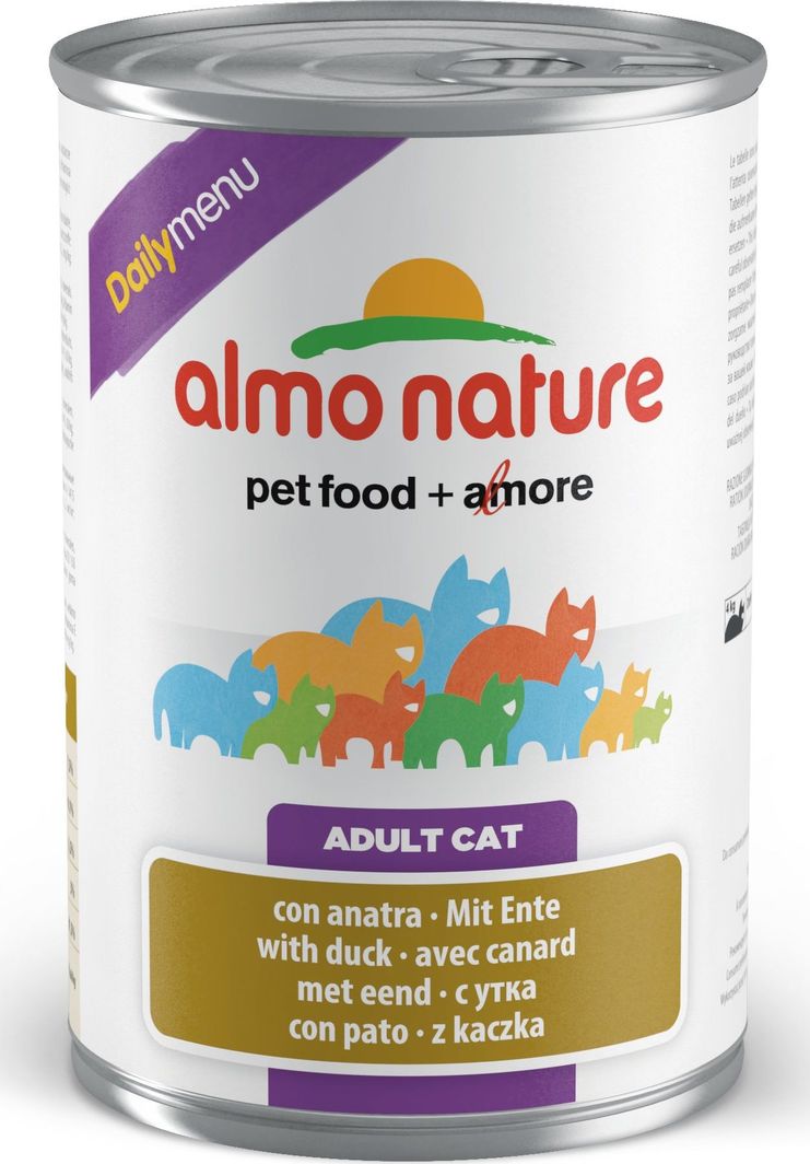 Almo Nature Karma mokra Daily Menu Cat z kaczką 400g 1
