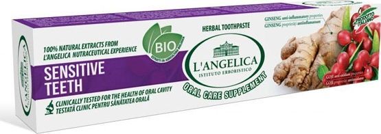 Langelica Pasta do zębów, Wrażliwe Zęby, 75 ml 1