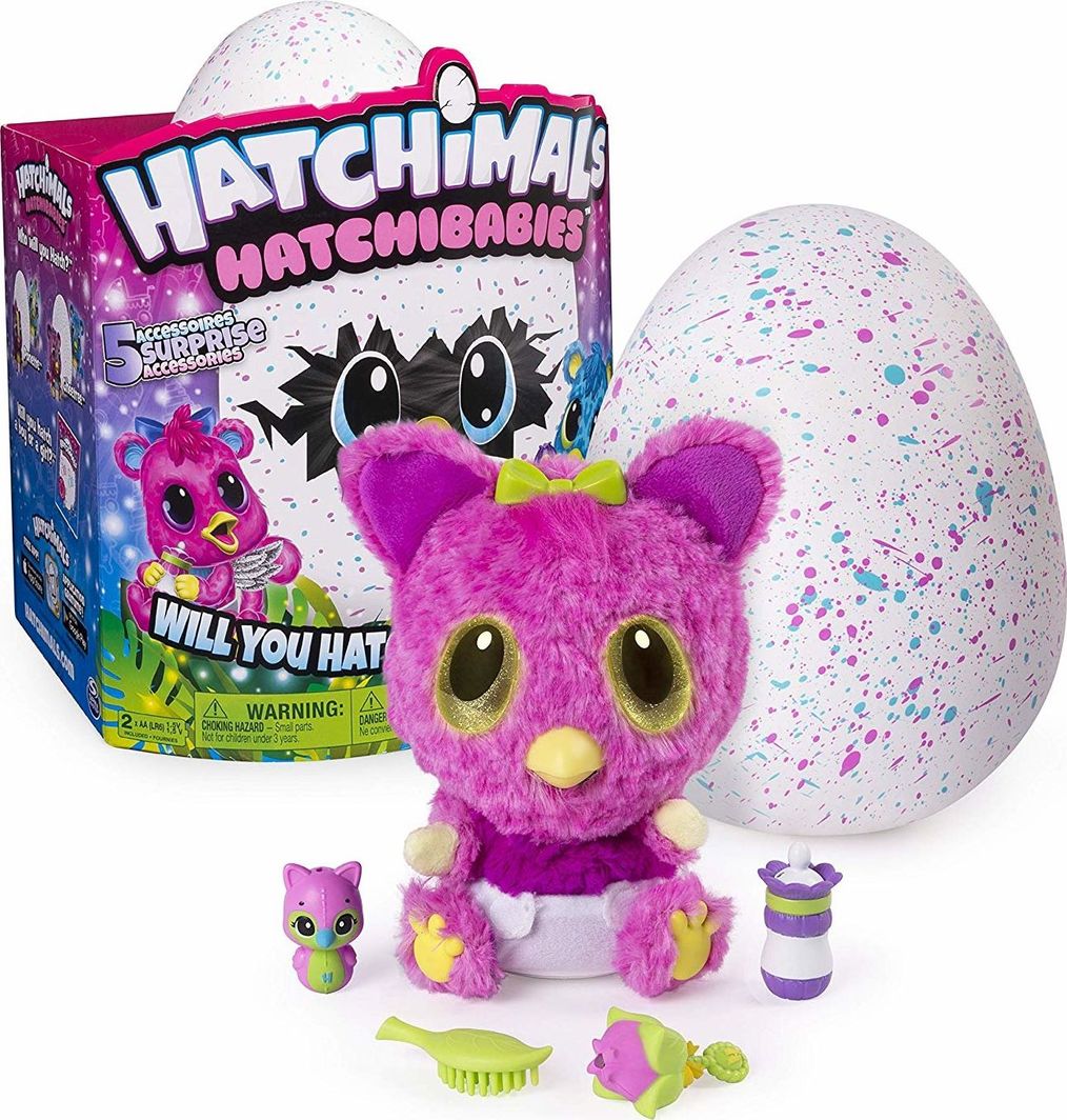Hatchimals Zwierzątko interaktywne HatchiBabies Cheertree (6044072) 1