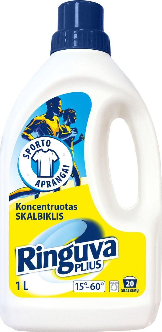 Płyn do płukania Ringuva Clean RINGUVA PLIUS skystas skalbiklis sporto aprangai 1 L 1