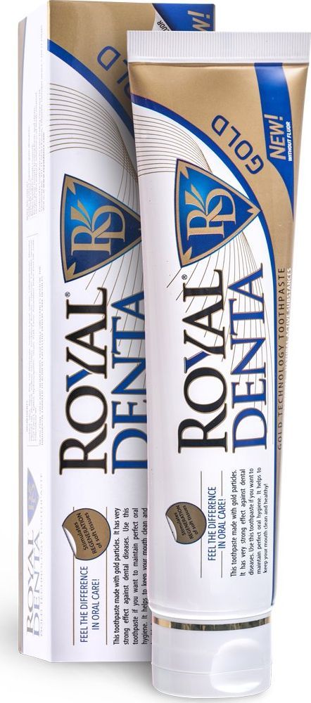 Royal Denta Pasta do zębów Gold 130 g 1
