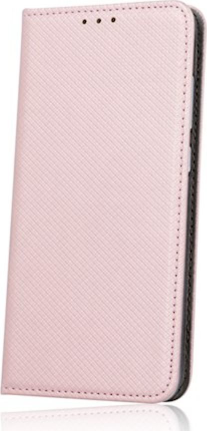 TelForceOne Pokrowiec Smart Magnet do Huawei P Smart 2019 / Huawei Honor 10 Lite różowo-złoty 1