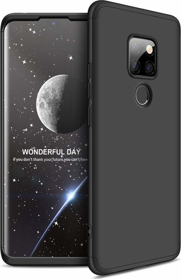 Hurtel 360 Protection etui na całą obudowę przód + tył Huawei Mate 20 czarny uniwersalny 1