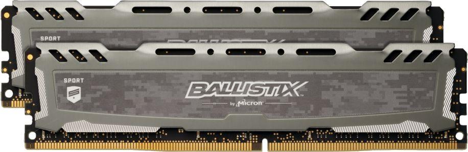 Pamięć Ballistix Ballistix Sport LT, DDR4, 32 GB, 3200MHz, CL16 (BLS2K16G4D32AESB) 1
