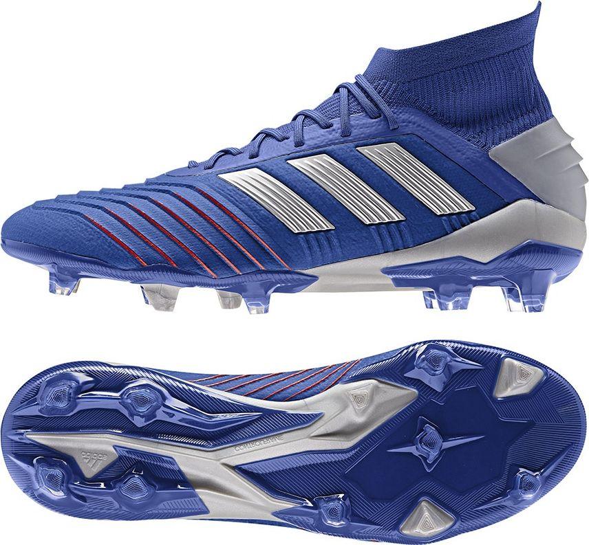 korki adidas predator niebieskie