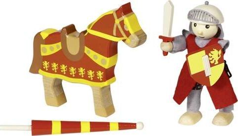 Figurka Goki Drewniana figurka do zabawy w teatr - Rycerz 1