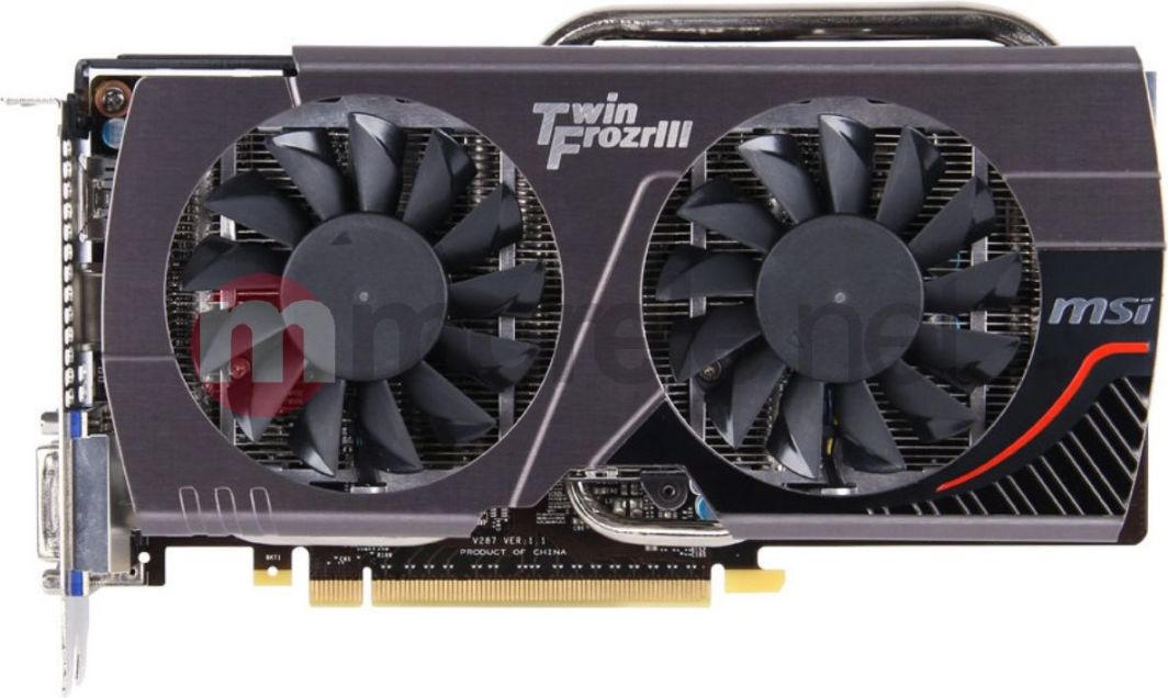 Karta graficzna MSI GeForce GTX 650 TI BOOST, 2GB DDR5 (192 Bit), HDMI, DP,  DVI wentylator Twin Frozr (N650TI TF 2GD5/OC BE)