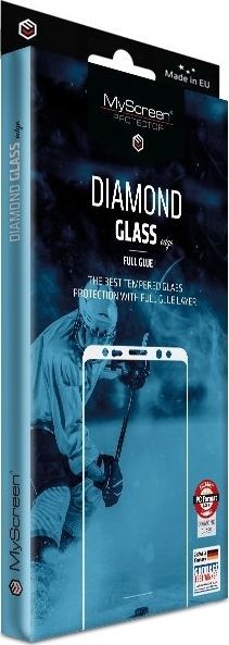 MyScreen Protector MS Diamond Edge FG iPhone 6/6S Plus czarny/black Full Glue 1