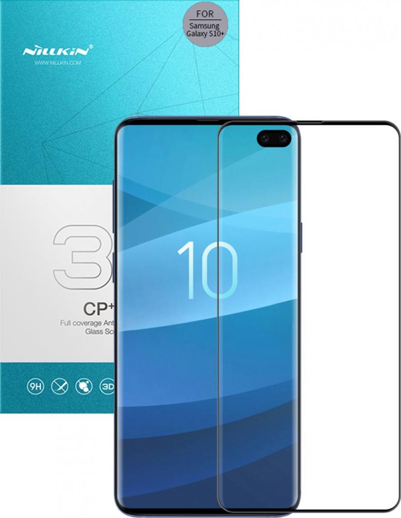 Nillkin Szkło Nillkin 3D CP+ MAX Galaxy S10+ - Black uniwersalny 1
