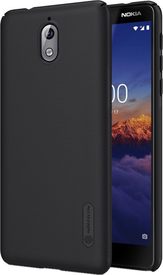 Nillkin Etui Nillkin Frosted Shield Nokia 3.1 - Black uniwersalny 1