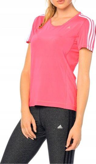 ADIDAS CLIMALITE RÓŻOWA FITNESS SIŁOWNIA BIEGANIE w Bluzy
