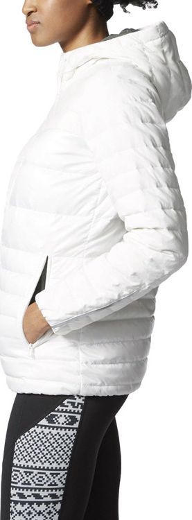 Kurtka damska adidas PADDED biała AP8673 | Biały