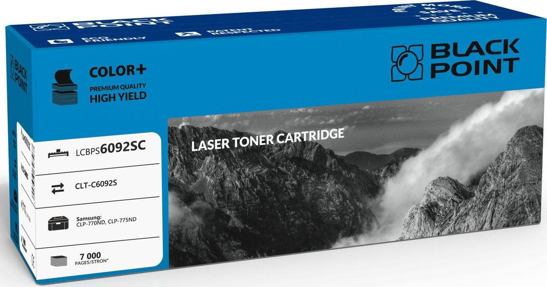 Toner Black Point LCBPS6092SC Cyan Zamiennik CLT-C6092S (BLS6092BCBW) 1
