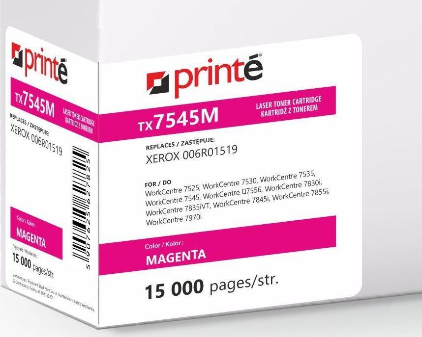 Toner Printe FCPPRTX7545M Magenta Zamiennik 006R01519 (FCPPRTX7545M) 1