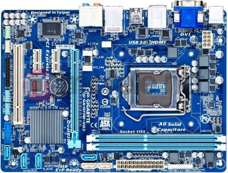 Płyta główna Gigabyte GA-H77M-HD3 1