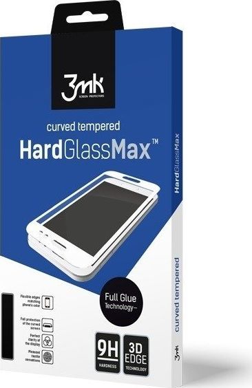 Grūdinto stiklo ekrano apsauga 3MK HardGlass, skirta Huawei P8 telefonui, skaidri 1