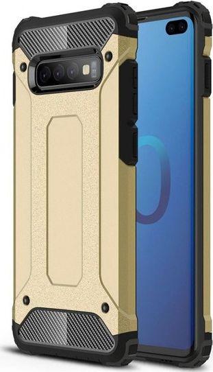 CASE ETUI ARMOR ZŁOTY SAMSUNG GALAXY S10 PLUS standard 1