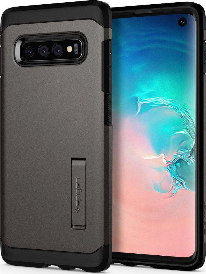 Spigen Nakładka Tough Armor do Samsung Galaxy S10 szara 1