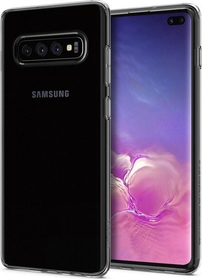 Spigen Nakładka Liquid Crystal do Samsung Galaxy S10+ przezroczysta 1