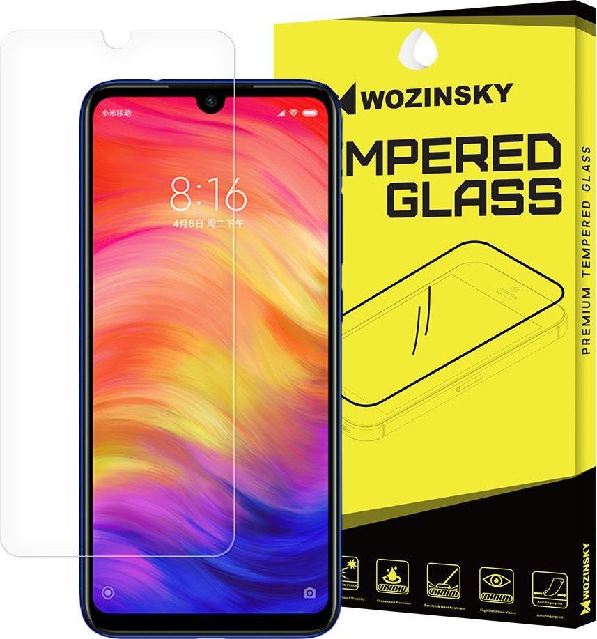 Wozinsky Wozinsky Tempered Glass szkło hartowane 9H Xiaomi Redmi Note 7 uniwersalny 1