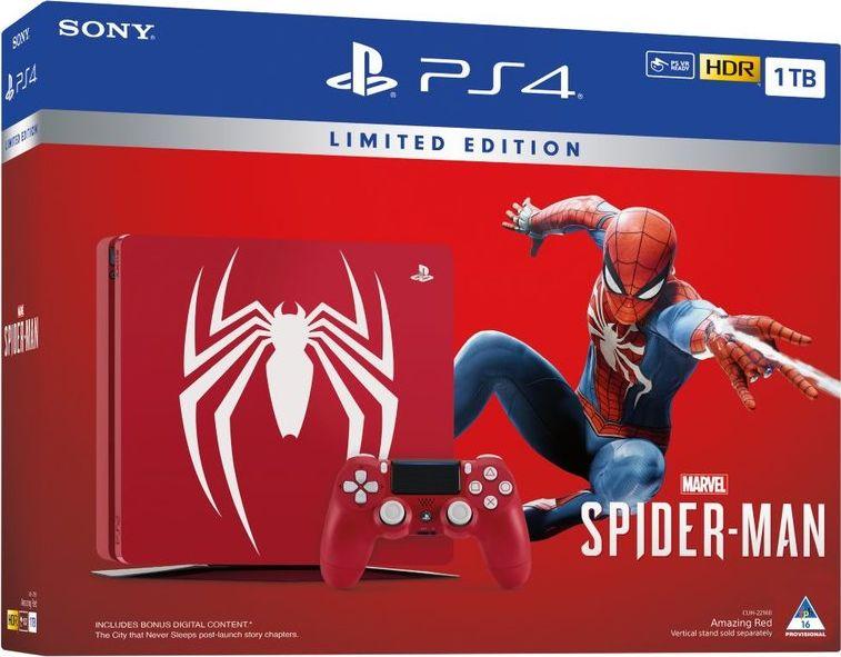 playstation 4 limited edition spider man