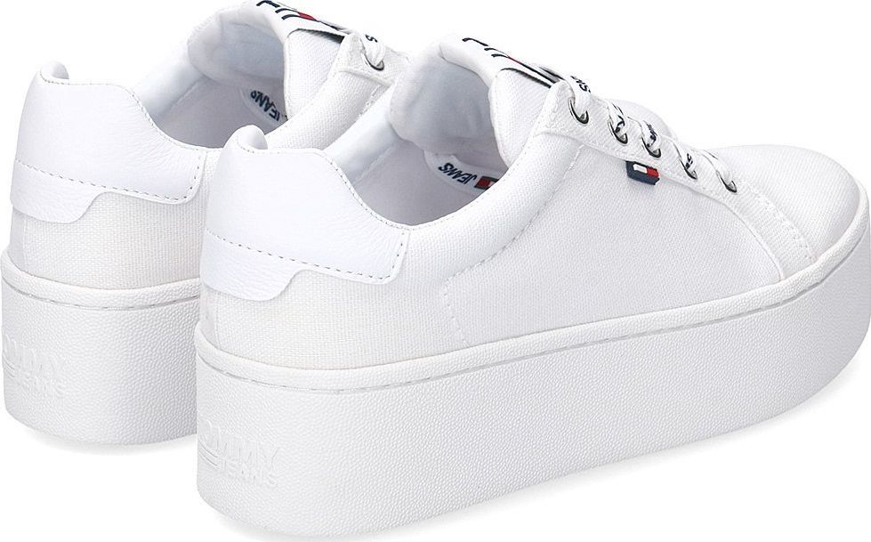 iconic leather flatform sneaker en0en01113 white ybr