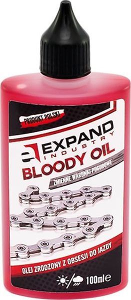  Expand Olej do łańcucha Expand CHAIN BLOODY na zmienne warunki 100 ml uniwersalny 1