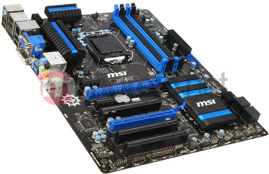MSI Z87-G43 GAMING Intel Z87 Soket 1150 DDR3 3000MHz(O.C.) Anakart MSI Z87-G43 GAMING Intel Z87 Soket 1150 DDR3 3000MHz(O.C.) Anakart