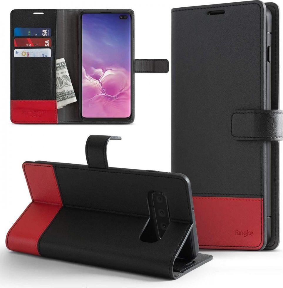 Ringke Etui Ringke Wallet Samsung Galaxy S10 Black & Red 1