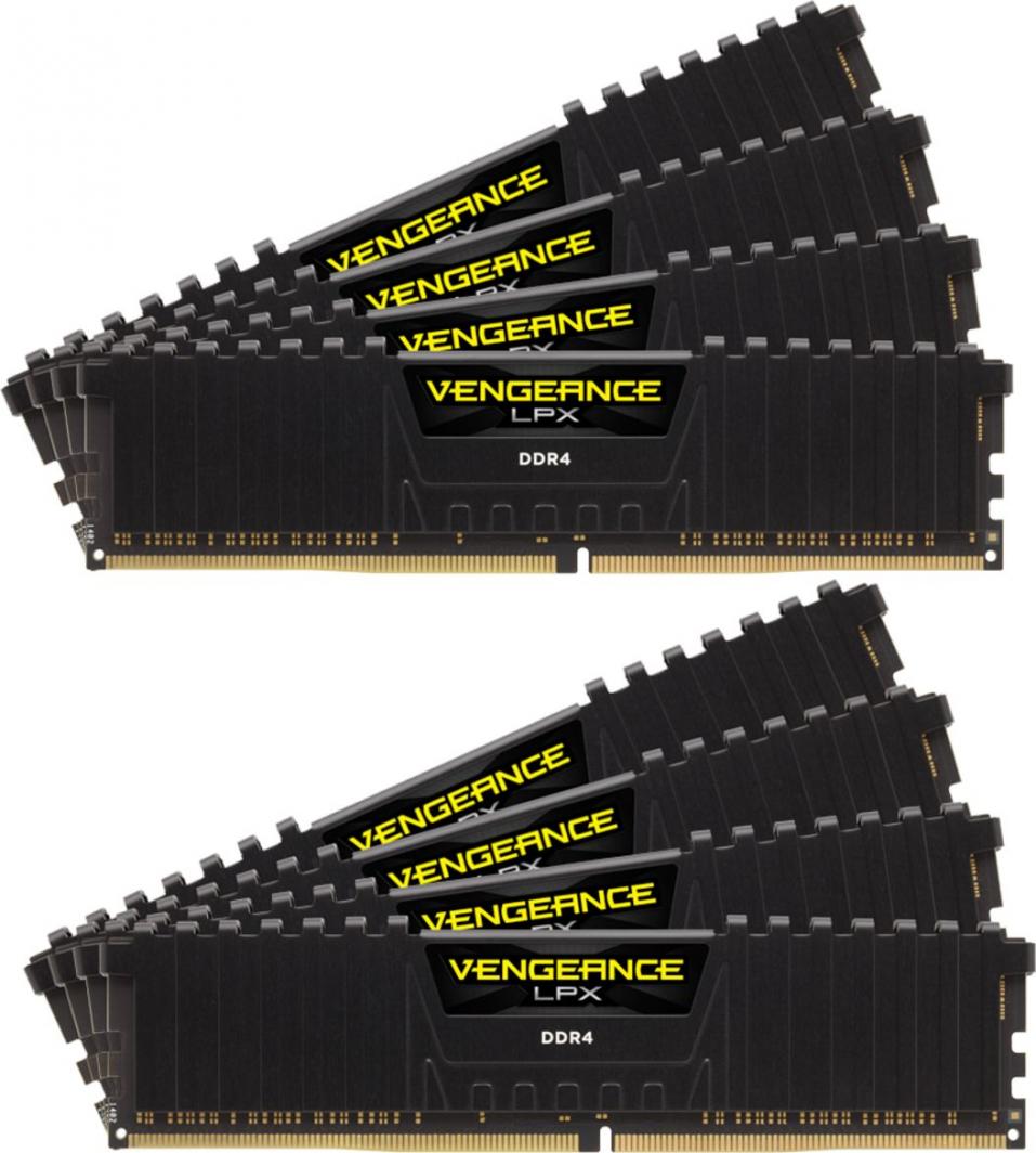 Corsair Vengeance LPX, DDR4, 128 GB, 3600MHz, CL18