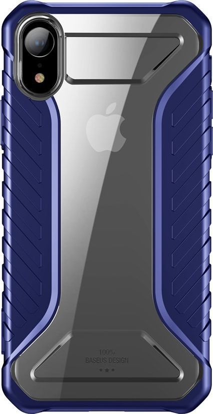 Baseus Baseus Michelin Case designerskie etui pokrowiec Apple iPhone XR niebieski (WIAPIPH61-MK03) uniwersalny 1