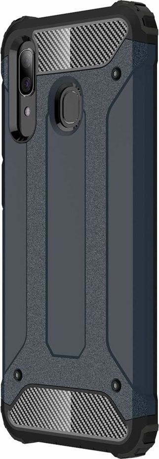 Hurtel Hybrid Armor pancerne hybrydowe etui pokrowiec Samsung Galaxy A30 niebieski uniwersalny 1