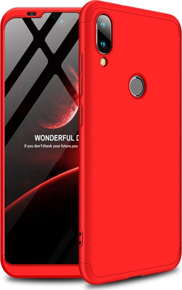 Hurtel 360 Protection etui na całą obudowę przód + tył Xiaomi Mi Play czerwony uniwersalny 1