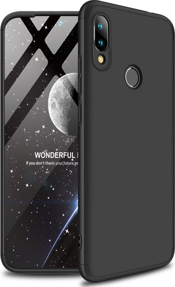 Hurtel 360 Protection etui na całą obudowę przód + tył Xiaomi Redmi Note 7 czarny uniwersalny 1