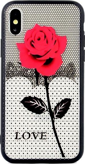Beline Etui Lace 3D Galaxy J4 Plus 2018 rose 1