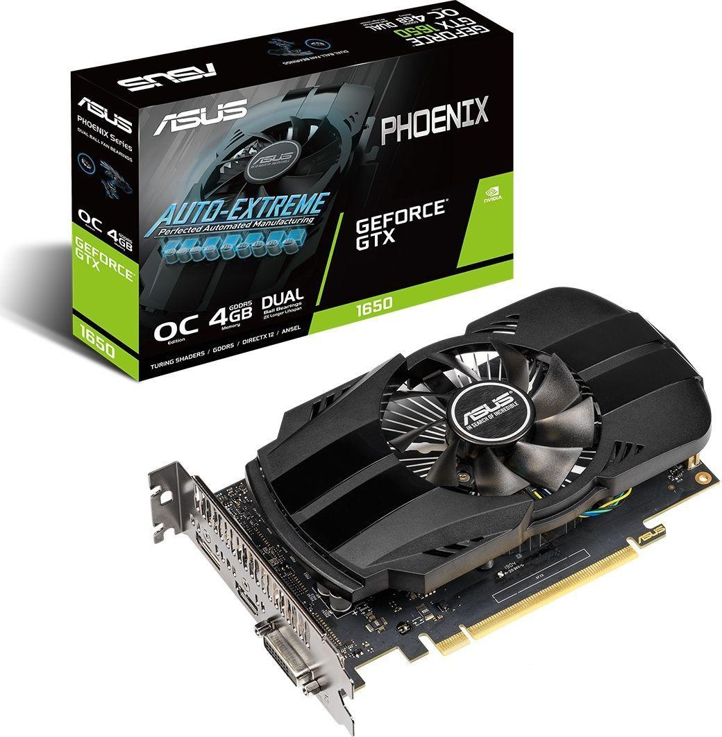 Karta graficzna Asus Phoenix GeForce GTX 1650 OC 4GB GDDR5 (PH-GTX1650-O4G) 1