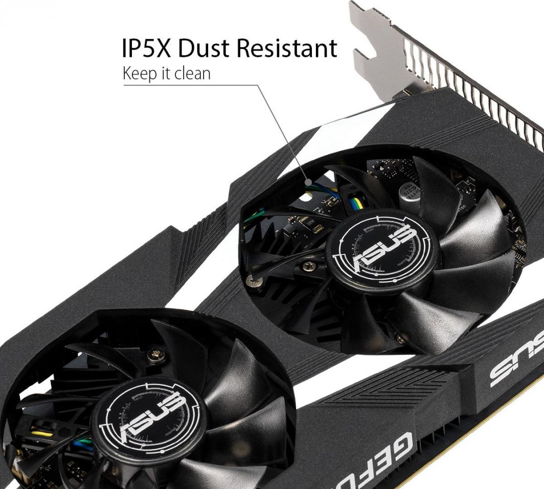 Asus Dual GeForce GTX 1650 OC 4GB GDDR5 (DUAL-GTX1650-O4G