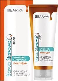 Barwa Maseczka do twarzy Exfoliating Sulphuric Sleeping Mask 40ml 1