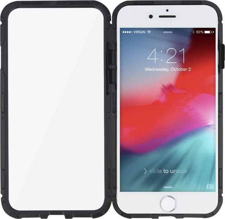 TelForceOne Nakładka Magnetic Full Glass Do Iphone 7 / Iphone 8 Czarna 1