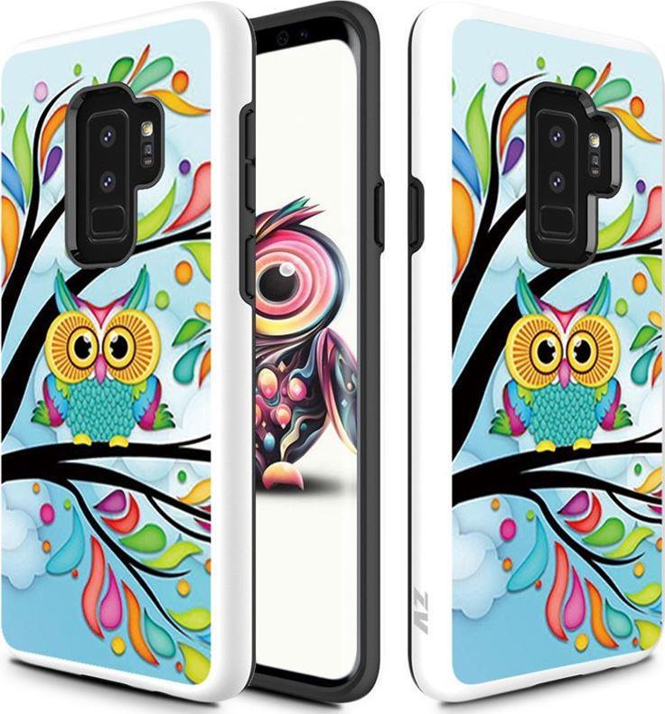 Zizo Zizo Sleek Hybrid Design Cover - Etui Samsung Galaxy S9+ (owl) 1