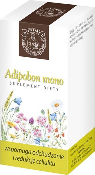 Bonimed BONIMED_Adipobon Mono wspomaga odchudzanie i redukcję cellulitu suplement diety 60 kapsułek 1