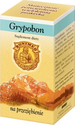 Bonimed BONIMED_Grypobon na przeziębienie suplement diety 20 kapsułek 1