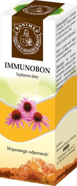 Bonimed Immunobon syrop wspomaga odporność suplement diety 130ml 1