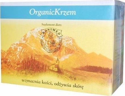 Bonimed BONIMED_Organic Krzem wzmacnia kości odżywia skórę suplement diety 20 saszetek 1