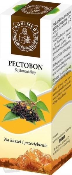 Bonimed Pectobon syrop na kaszel i przeziębienie suplement diety 130g 1