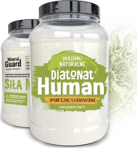 Mineral Guard MINERAL GUARD_Diatonat Human Okrzemki Naturalne amorficzne/słodkowodne suplement diety 400g 1