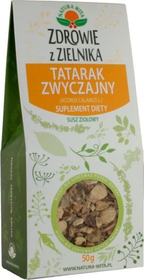 Natura Wita NATURA WITA_Zdrowie z Zielnika Tatarak Zwyczajny susz ziołowy 50g 1