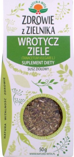 Natura Wita Zdrowie z Zielnika Wrotycz Ziele susz ziołowy 50g 1