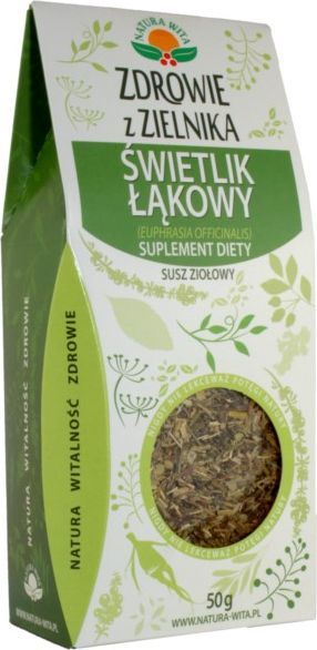 Natura Wita Zdrowie z Zielnika Świetlik Łąkowy susz ziołowy 50g 1