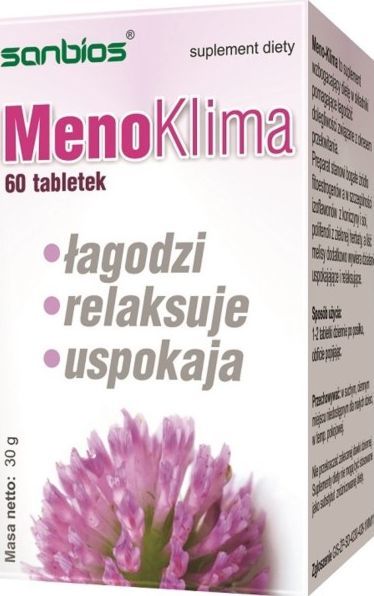 Sanbios SANBIOS_Menoklima suplement diety 60 tabletek 1
